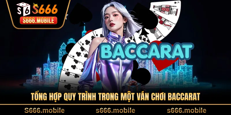 Tổng hợp quy trình trong một ván chơi baccarat